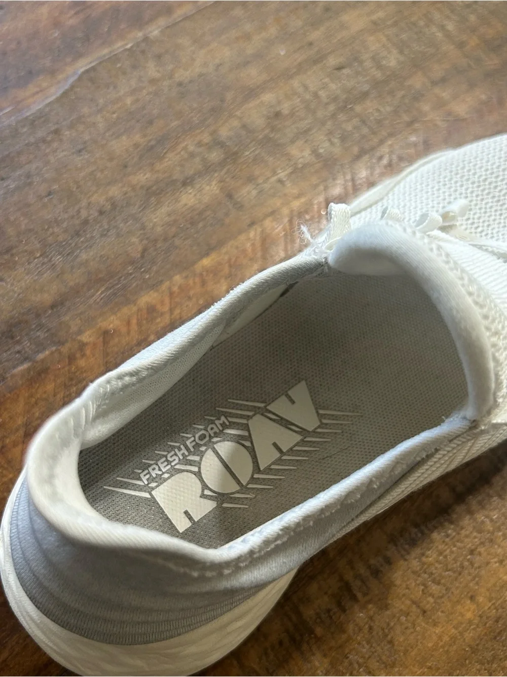 New Balance Women's Cream and Gum Athletic Sneaker